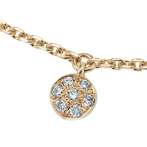 Diamond Sun Bracelet in Rose Gold