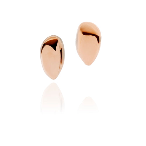 Pip Earrings in Solid Rose Gold