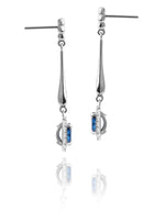 Sapphire & Diamod Shine Sublime Earrings