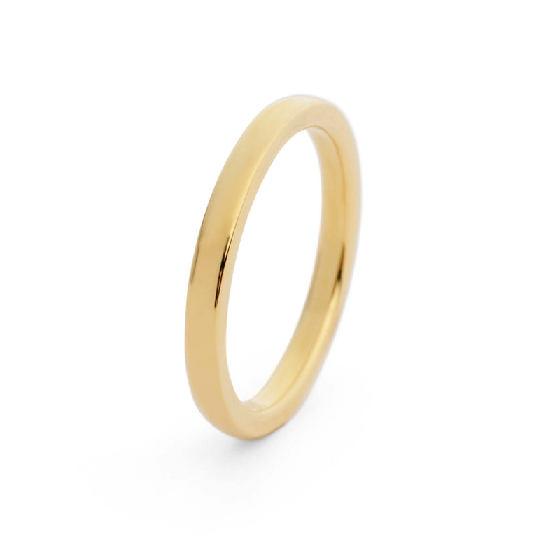 Classic Sculpted Gold Wedding Ring